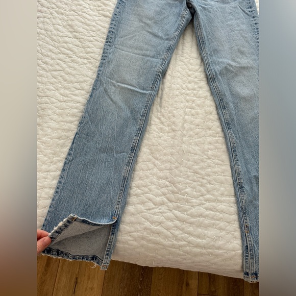 Zara Split Bottom Jeans - Picture 3 of 3